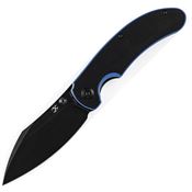 Kansept 1039A4 Nesstreet Knife Black and Blue Handles