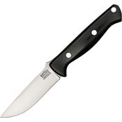 Bark River 013MBC Gunny Stainless Fixed Blade Knife Black Handles