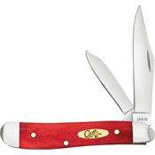 Case XX 10763 Folding Knife Dark Red Handles