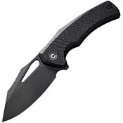 Civivi 230171 BullTusk Linerlock Knife with Black Handles