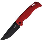 CJRB 1932BRE Resource Linerlock Knife with Red G10 Handles