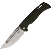 CJRB 1932GN Resource Linerlock Knife with Green G10 Handles