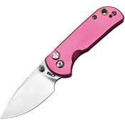 CJRB 1934PK Mica Button Lock Knife Pink Handles