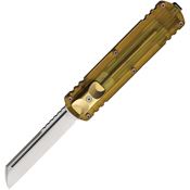 D Rocket Designs ZUBU Auto Zulu OTF Satin Knife Ultem Handles