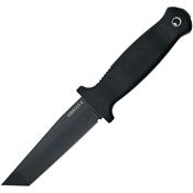 Demko 09646 Armiger 4 Tanto Black Fixed Blade Knife Black Handles