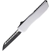 EOS 118 Auto Harpoon OTF Knife White Handles