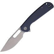 Eutektik 006 Trinity Linerlock Knife with Gray G10 Handles
