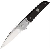 Finch ST212 Stinger Framelock Knife Ebony Wood Handles