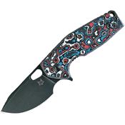 Fox 526LINE Suru Linerlock Knife with Nebula Carbon Fiber Handles