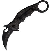 FOX 599CFF Karambit Linerlock Knife with Fat Carbon Fiber Handles