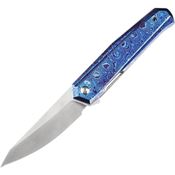 Kansept 1042B1 Integra Framelock Knife Timascus Handles