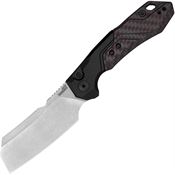 Kershaw 7850RDSW Auto Launch 14 Button Lock Knife Gray/Black Handles