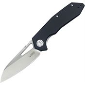 Kubey 291N Vagrant Linerlock Knife with Black Handles
