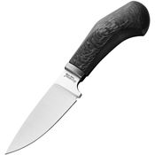 LionSTEEL WL1CF Willy CF Satin Fixed Blade Knife Carbon Handles