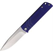 Medford 2144TD37A2 The Antik Framelock Knife Blue Titanium Handles