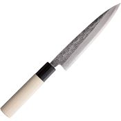 Mikihisa 030 All Purpose 150mm Tsuchime Fixed Blade Knife Naturalwood Handles