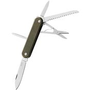 MKM-Maniago Knife Makers MP05MAGGC Malga 5 Magnacut Knife Green Handles