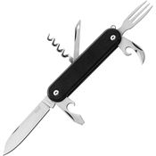 MKM-Maniago Knife Makers MP06MAGBC Malga 6 Magnacut Knife Black Handles