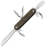 MKM-Maniago Knife Makers MP06MAGGC Malga 6 Magnacut Knife Green Handles