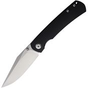 Monterey Bay OGBK Old Guard Linerlock Knife with Black Handles