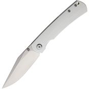 Monterey Bay OGWH Old Guard Linerlock Knife with White Handles