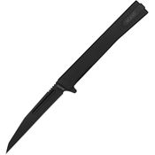 Ocaso 8WTB Solstice Linerlock Knife with Wh Titanium tanium Black Handles
