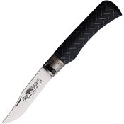 Old Bear 930721NHK Large Locking Knife Black Handles