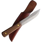 Old Hickory 7026SEC Hunting Carbon Fixed Blade Knife Brown Handles