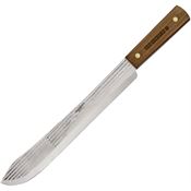 Old Hickory 7113TC Butcher Carbon Fixed Blade Knife Brown Handles