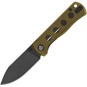 QSP 150J2 Canary Linerlock Knife with Black Ultem Handles