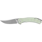 QSP 151A1 Walrus Linerlock Knife with Jade Handles