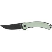 QSP 151A2 Walrus Linerlock Knife with Black Jade Handles