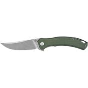 QSP 151C1 Walrus Linerlock Knife with Green Handles