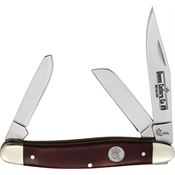 Queen SB47 Stockman Knife Red Handles