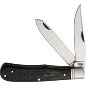 Rough Rider 2560 Bearhead Trapper Knife Pakkawood Handles