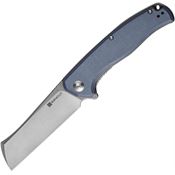 SenCut 20057C2 Traxler Linerlock Knife with Blue G10 Handles