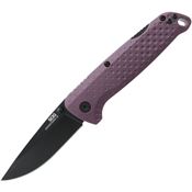SOG 13110443 Adventure Lockback Knife Purple Handles