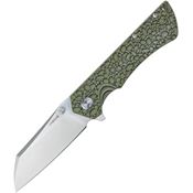 S-TEC 301GN Proelia Linerlock Knife with Green G10 Handles