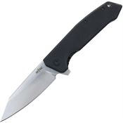 S-TEC S025BK Linerlock Knife with Black Handles