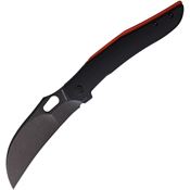 Vosteed A1104 Griffin Linerlock Knife with Black Handles