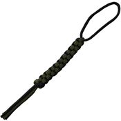Vosteed LAN OD Green and Black Paracord Lanyard