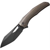 WE 22042B2 Ignio Framelock Knife Bronze Handles