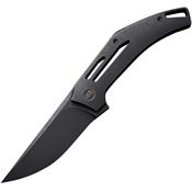 WE 22045C1 Speedliner Linerlock Knife with Titanium tanium Black Handles