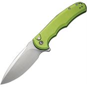 Civivi 18026E3 Mini Praxis Button Lock Knife Lime Handles