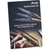 Deejo 093 Engraving Kit Display