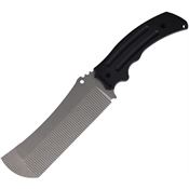 Heretic 029M MP6 Stonewash Fixed Blade Knife Black Handles