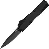 Kershaw 9000BLK Auto Livewire OTF Black Knife Black Handles