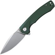 Kubey 901N Calyce Linerlock Knife with Green Handles