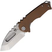 Medford 028STT09TM Praetorian Genesis Framelock Knife Coyote Brown G10 Handles