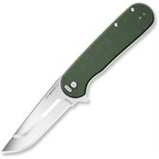 Outdoor Edge VX330B Razor VX3 Assist Open Linerlock Knife with Green Handles